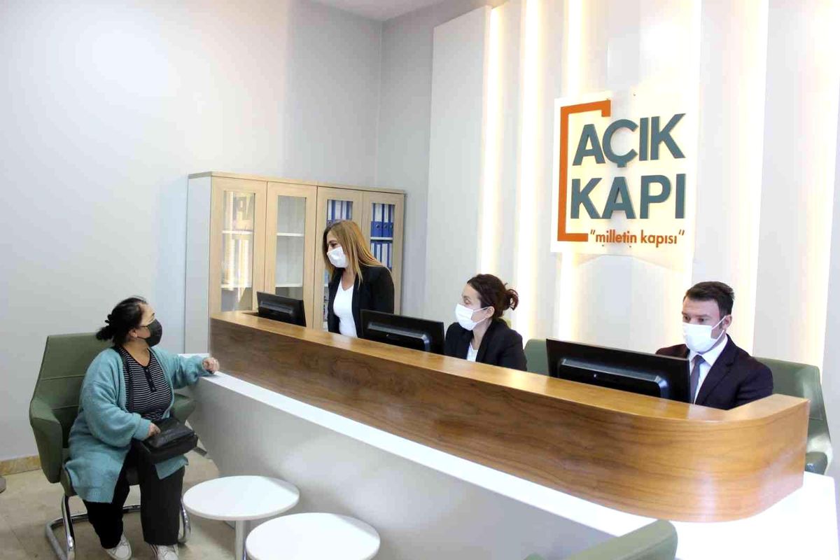 Açık Kapı Şube Müdürlüğüne 2021 yılı içerisinde bin 984 başvuru yapıldı