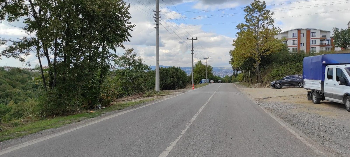Başiskele Hoca Ahmet Yesevi Caddesi duble yol haline getiriliyor