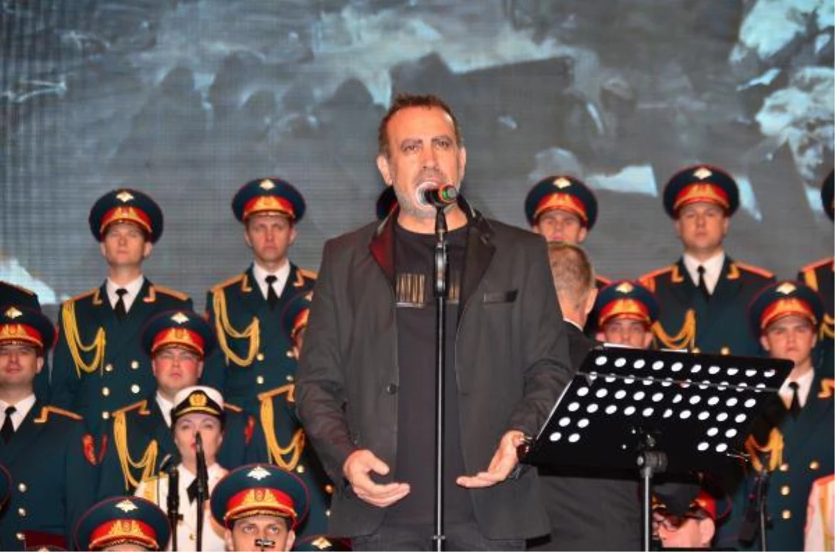 HALUK LEVENT, RUS KIZILORDU KOROSU İLE MANAVGAT\'TA KONSER VERDİ