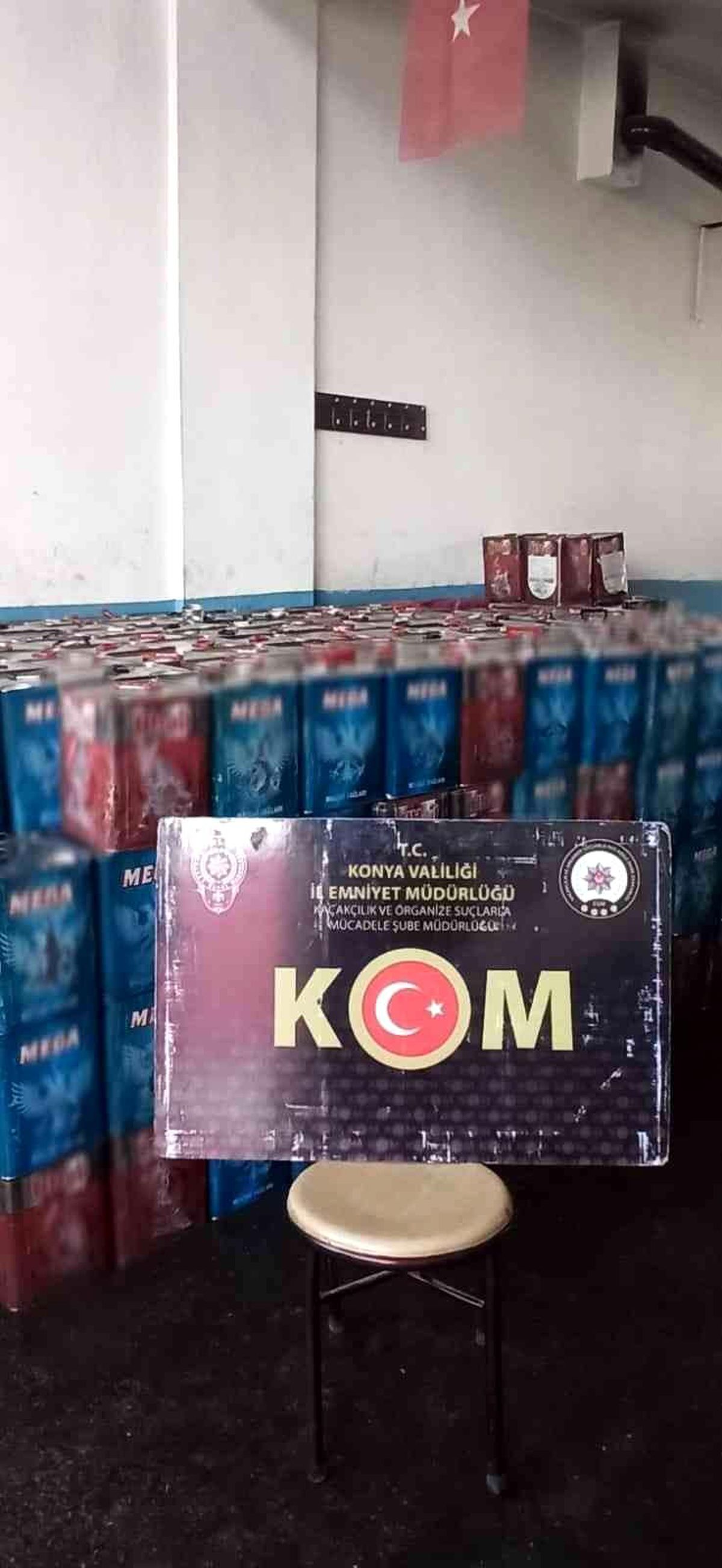Konya\'da 6 ton kaçak akaryakıt ele geçirildi