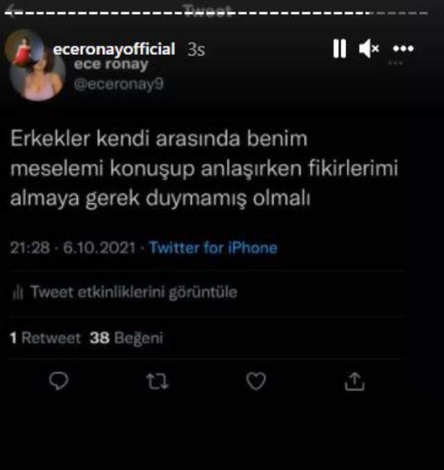Mesajları ifşa olan Mehmet Ali Erbil, Ece Ronay'ın nişanlısıyla video paylaştı Mesajları ifşa olan Mehmet Ali Erbil, Ece Ronay'ın nişanlısıyla video paylaştı