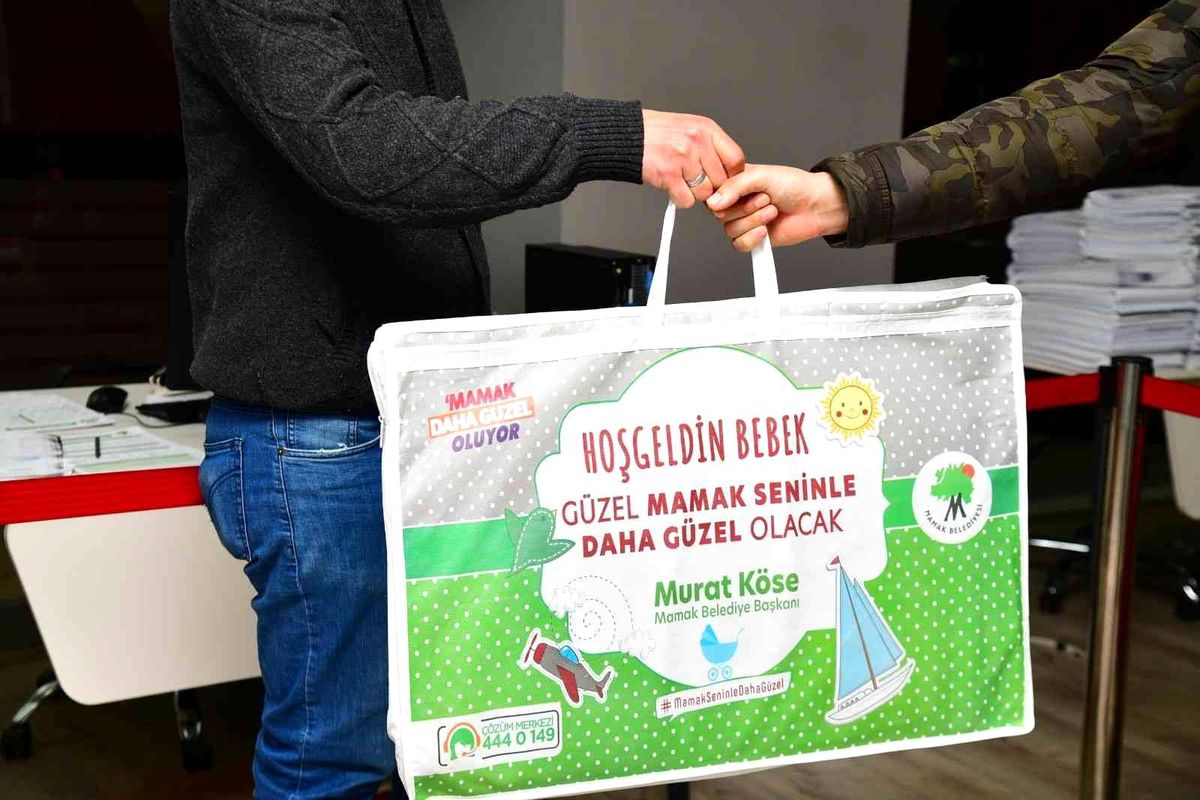 Mamak\'ta "Hoş Geldin Bebek" projesi