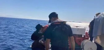 Marmaris'te 26 kaçak göçmen kurtarıldı