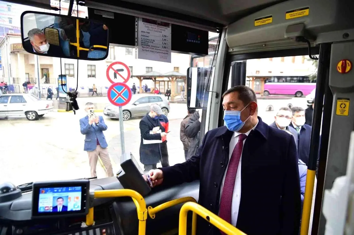 Şehir içi taşımacılığında kartlı sisteme geçildi