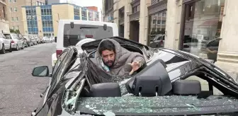 ABD'de 9'uncu kattan düşen adam sağ kurtuldu