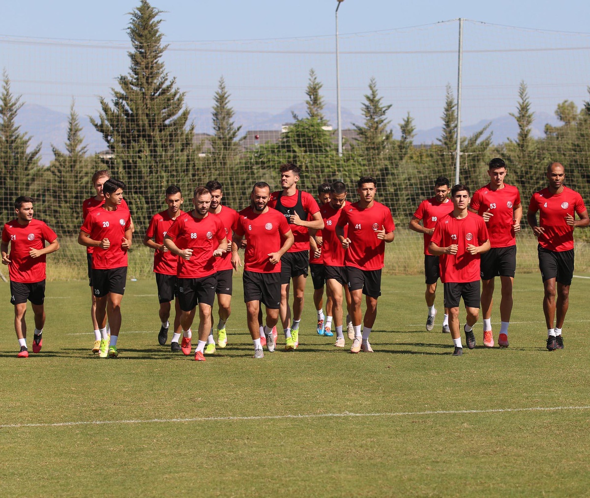 Antalyaspor, Sivasspor maçının hazırlıklarını sürdürdü