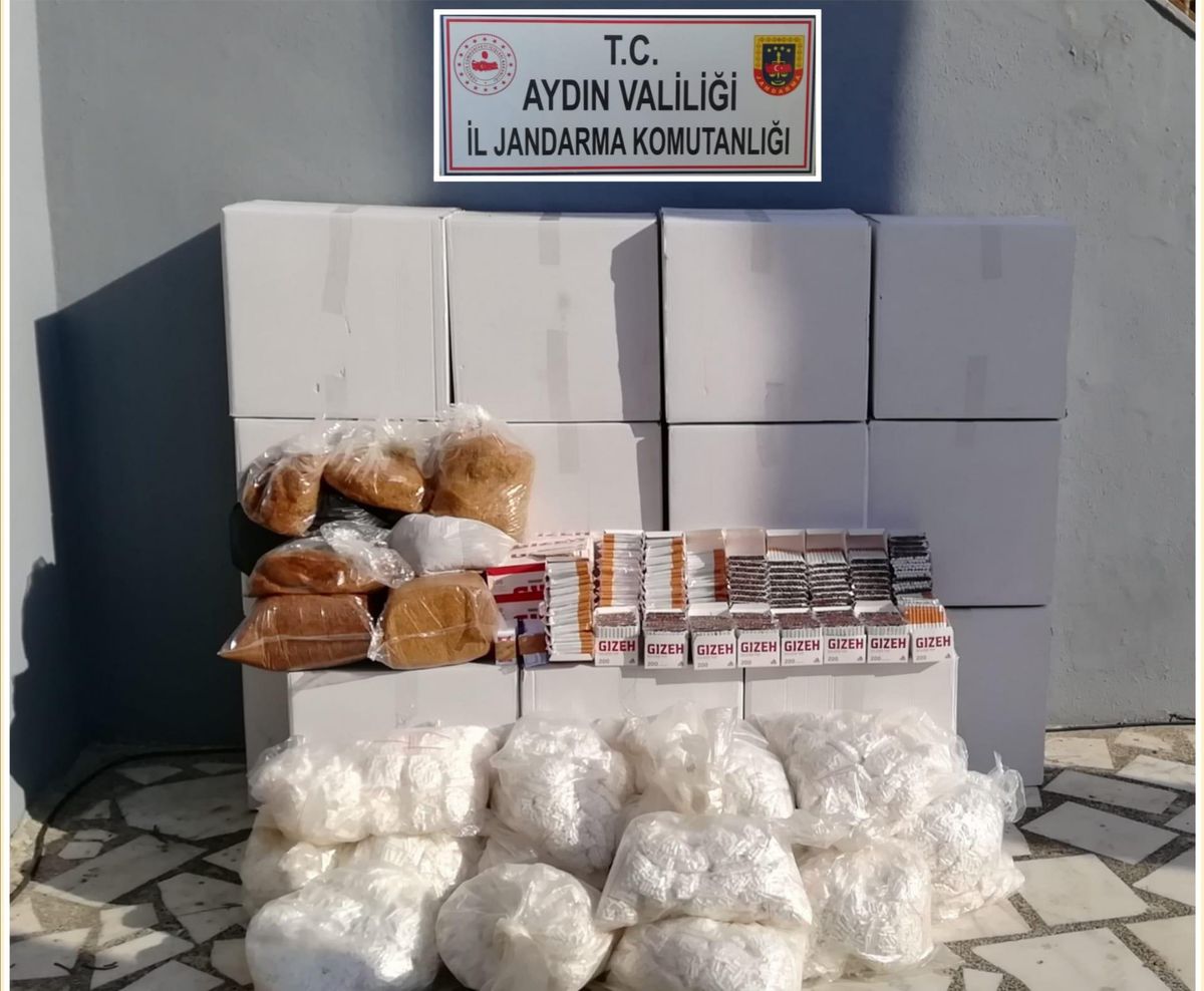 Aydın\'da kaçakçılık operasyonu