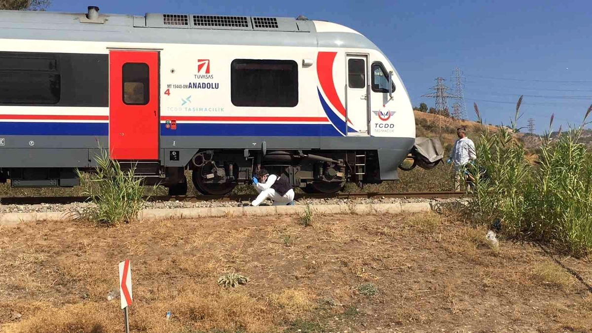 Aydın\'da talihsiz kaza, yaşlı kadın trenin altında kaldı