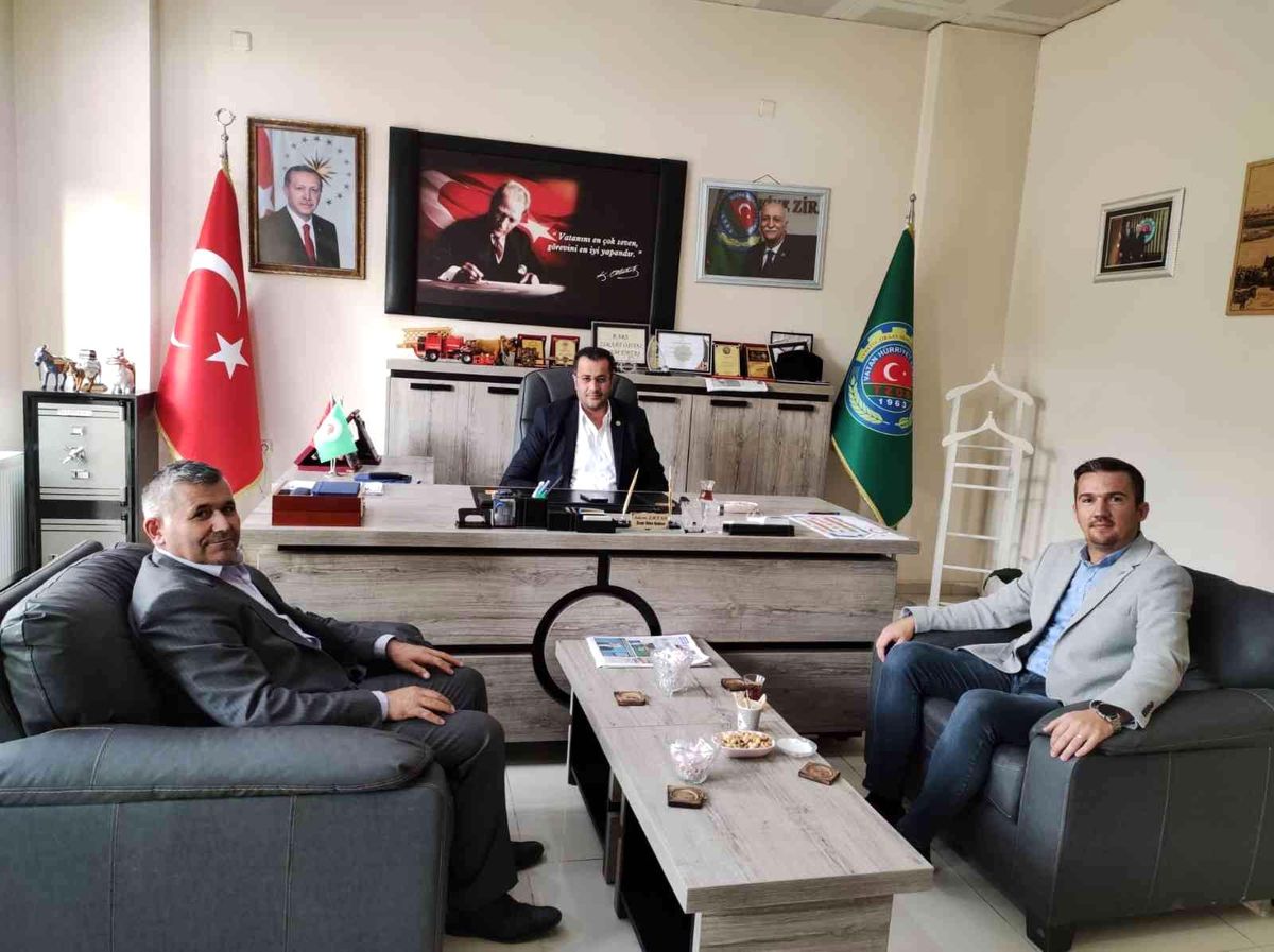 Başkan Ödül\'den Ertaş\'a ziyaret