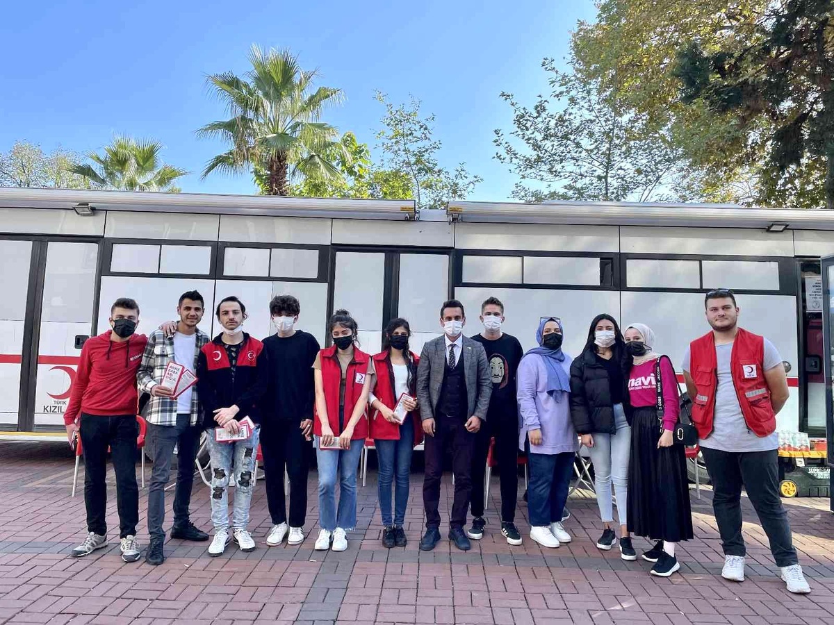 Çaycuma halkı kan bağışına destek oldu