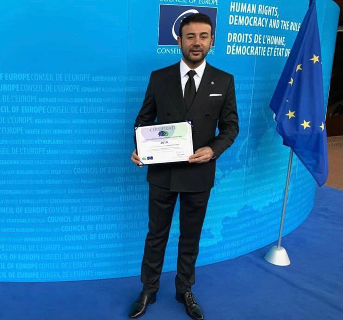Avrupa Diploması ödülü Beşiktaş Belediyesi\'nin