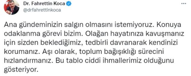 Son Dakika: Türkiye'de 8 Ekim günü koronavirüs nedeniyle 188 kişi vefat etti, 30 bin 201 yeni vaka tespit edildi