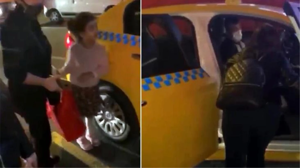 Taksi şoförü, "Çocuğum üşüyor" diyen yolcuyu aracına almadı! Bahane yine aynıydı
