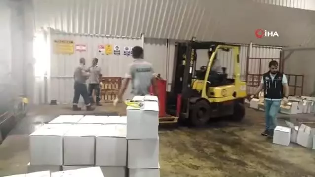 İskenderun Limanı'nda nar ekşisi şişelerinden uyuşturucu çıktı