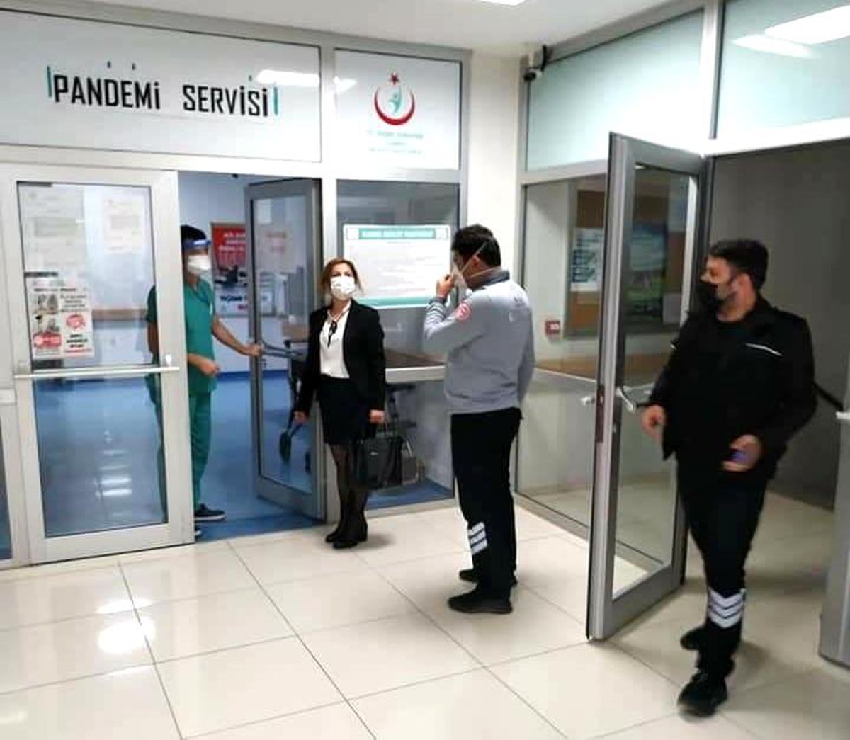 Kumru Devlet Hastanesi\'nde beyaz kod\' tatbikatı