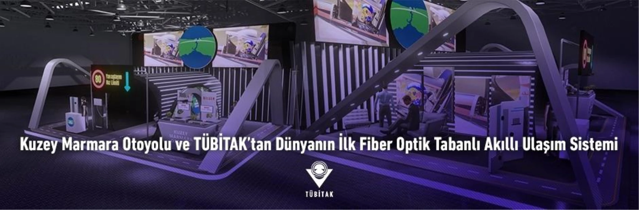 Kuzey Marmara Otoyolu ve TÜBİTAK\'tan Dünyanın İlk Fiber Optik Tabanlı Akıllı Ulaşım Sistemi