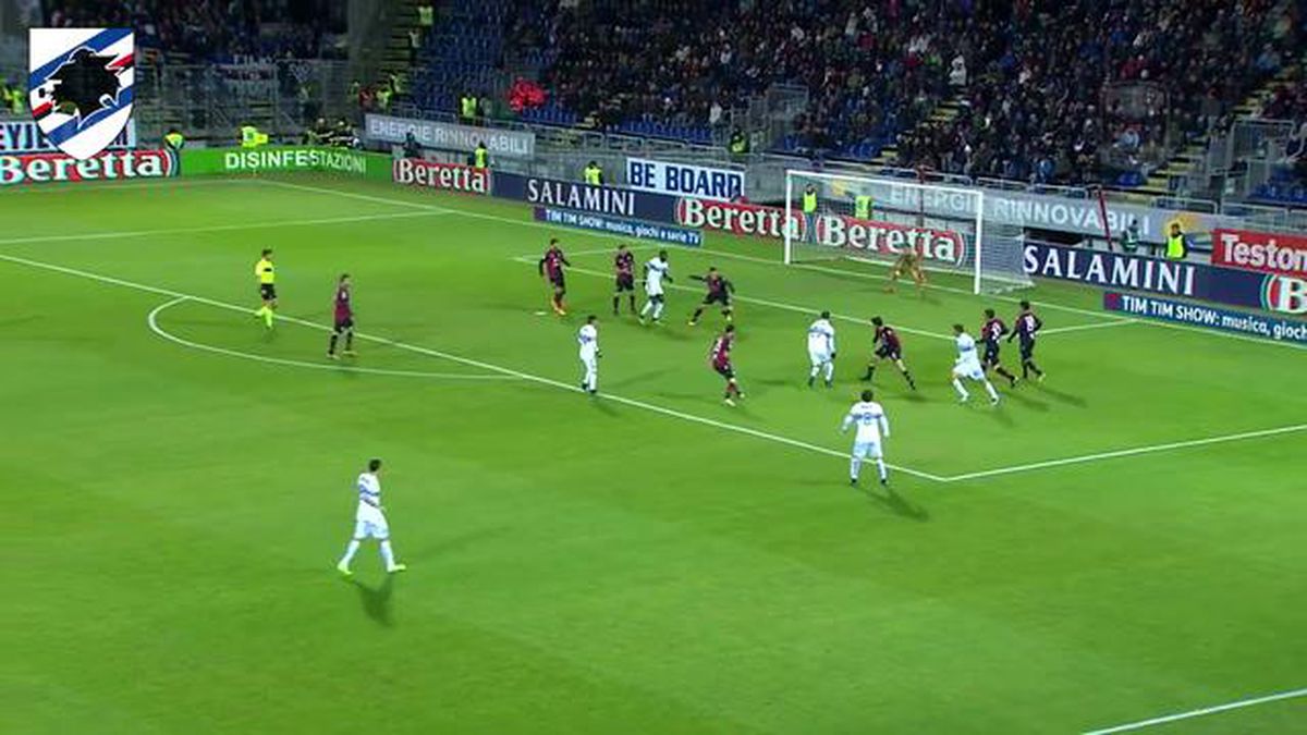 Sampdoria\'nın Deplasmanda Cagliari\'ye Attığı En İyi Goller