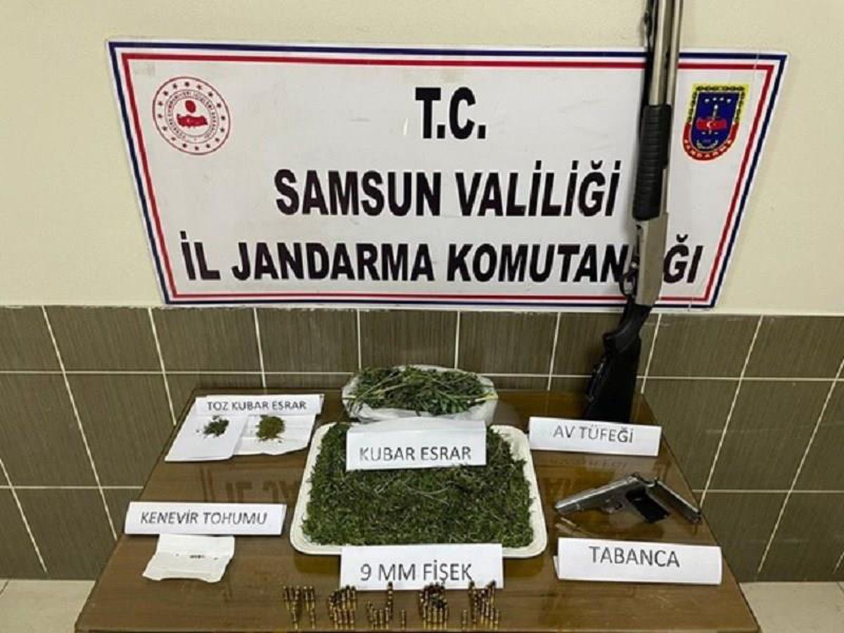 Samsun\'da uyuşturucu operasyonlarında 15 şüpheli yakalandı