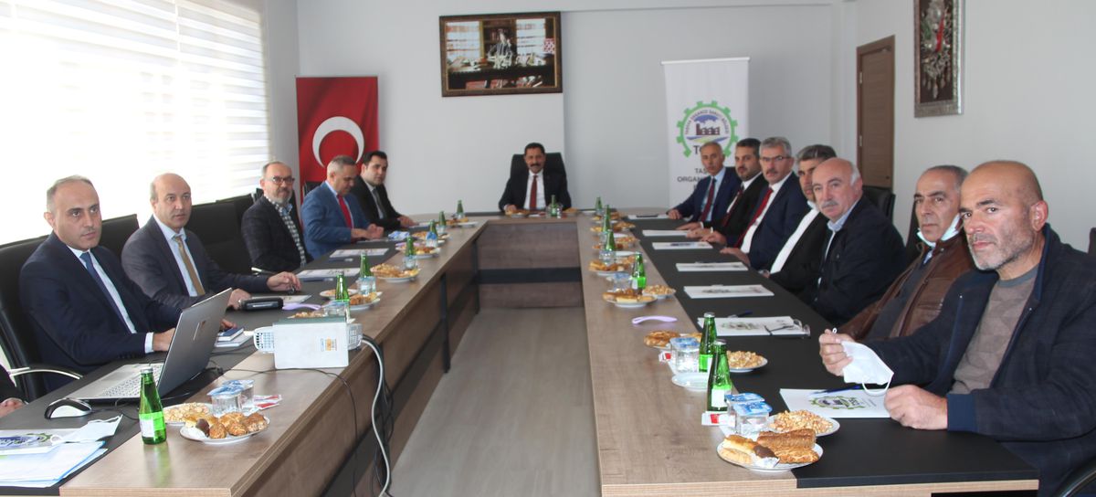 Taşova OSB Müteşebbis Heyeti Toplantısı yapıldı