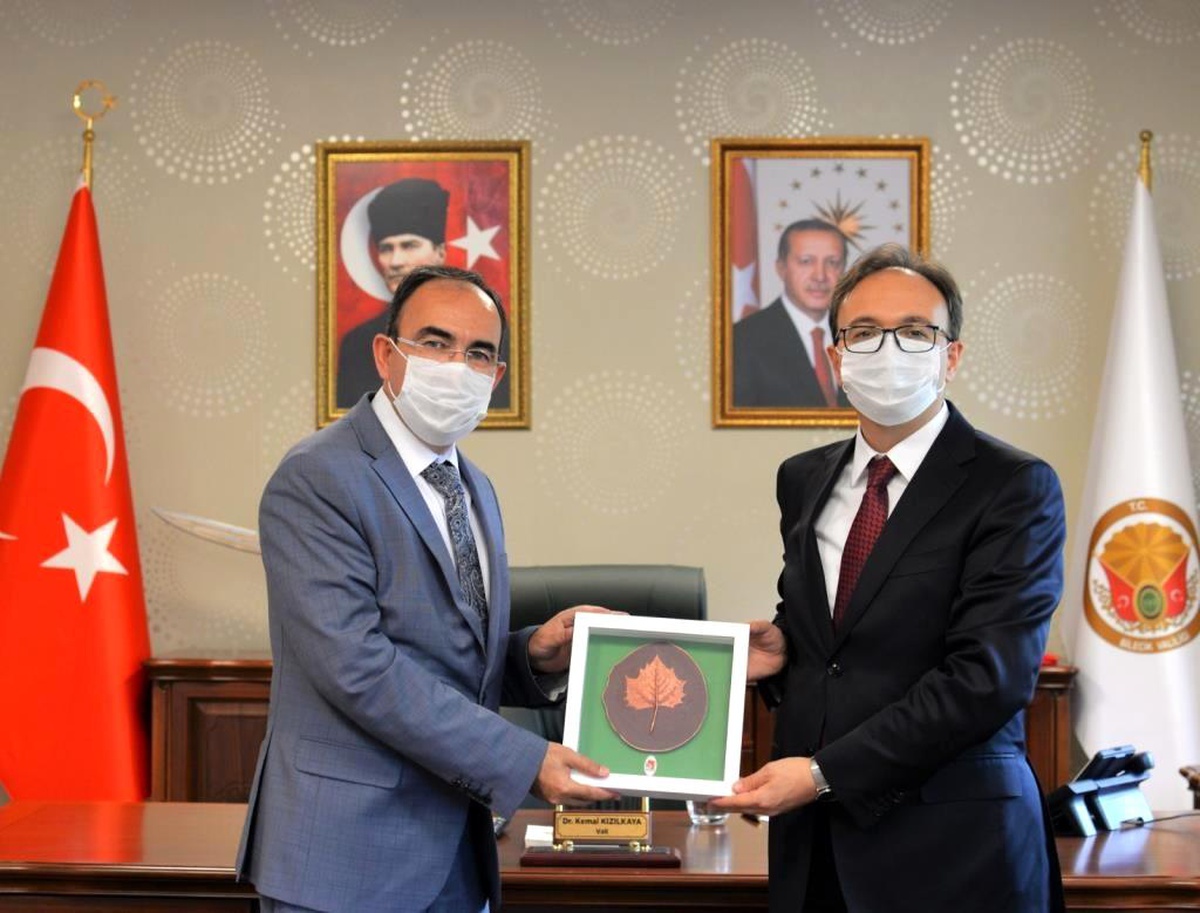 Vali Kızılkaya\'ya hayırlı olsun ziyaretleri