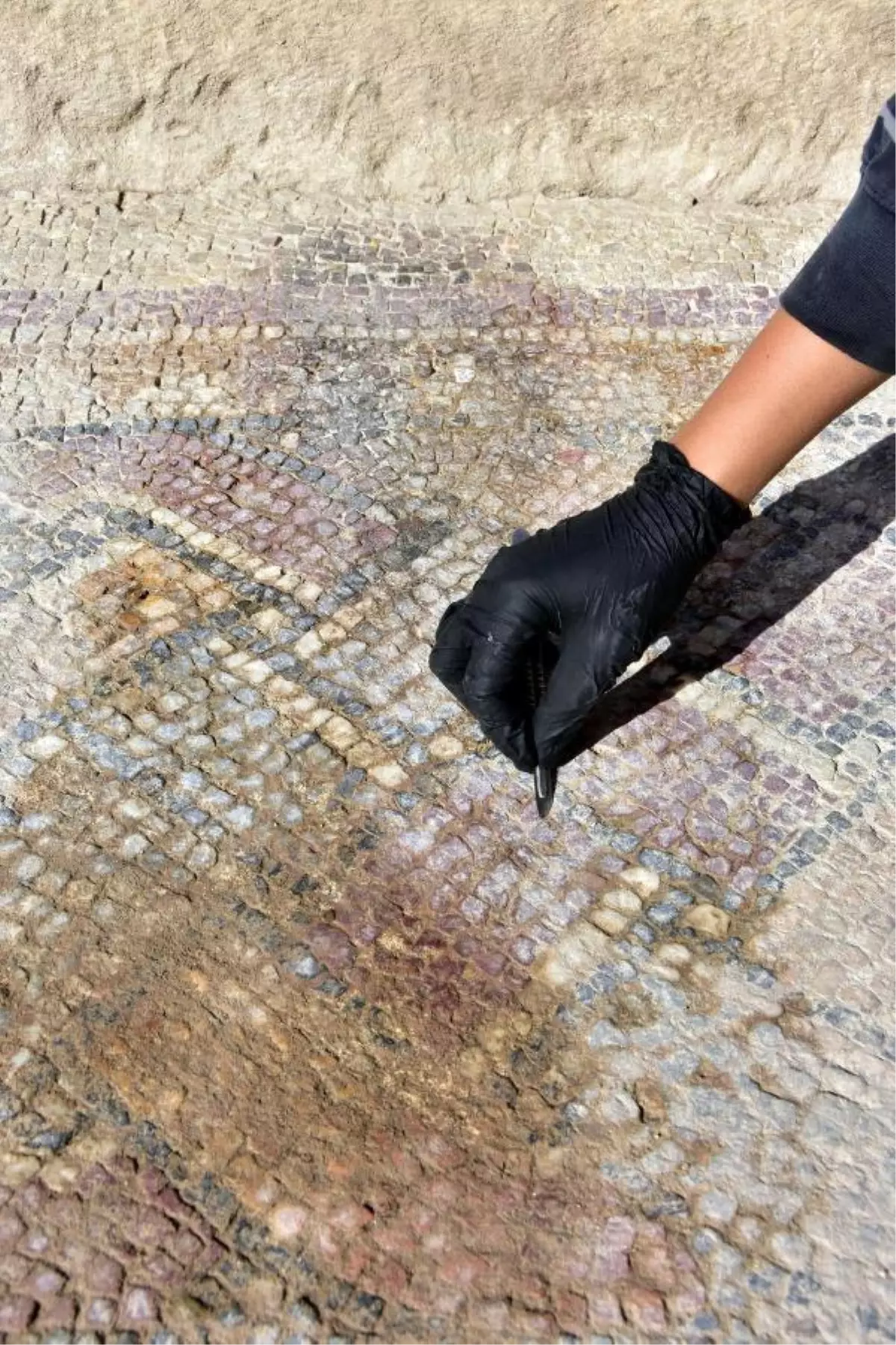 1600-year-old mosaics unearthed in Stratonikeia in Mugla