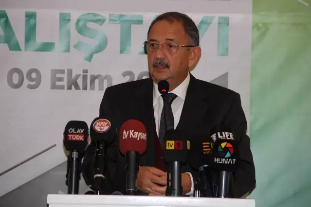 AK Parti'li Özhaseki, Yerel Yönetim Politikaları Çalıştayı'nda konuştu