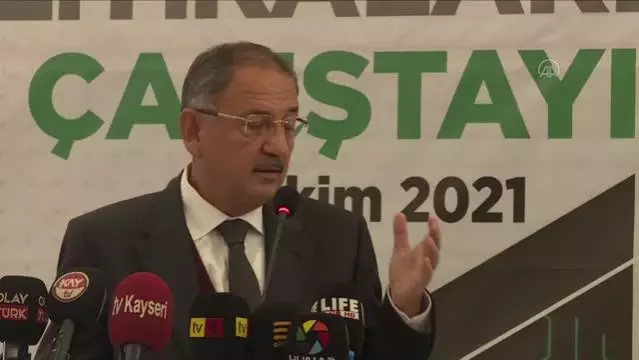 AK Parti'li Özhaseki, Yerel Yönetim Politikaları Çalıştayı'nda konuştu