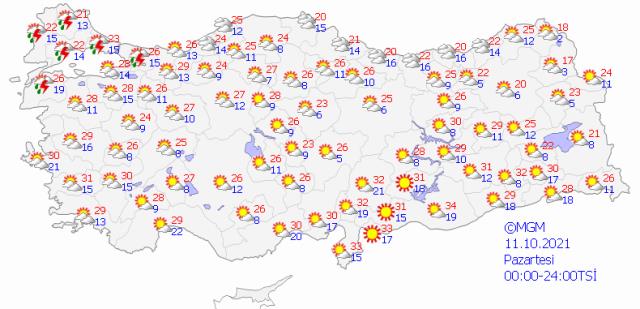 Şiddetli geliyor! İstanbul dahil onlarca ilde 3 gün boyunca sağanak yağış bekleniyor