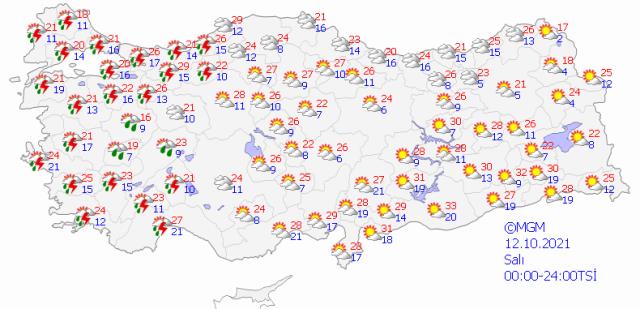 Şiddetli geliyor! İstanbul dahil onlarca ilde 3 gün boyunca sağanak yağış bekleniyor