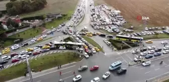 İstanbul trafiğinde Formula 1 yoğunluğu