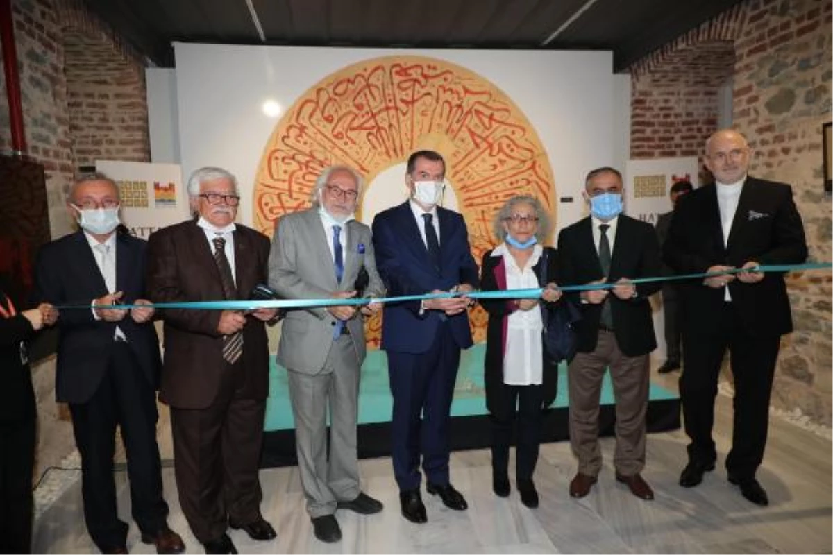 Hattat Mustafa Halim Özyazıcı sergisi, Kazlıçeşme Sanat\'ta ziyarete açıldı