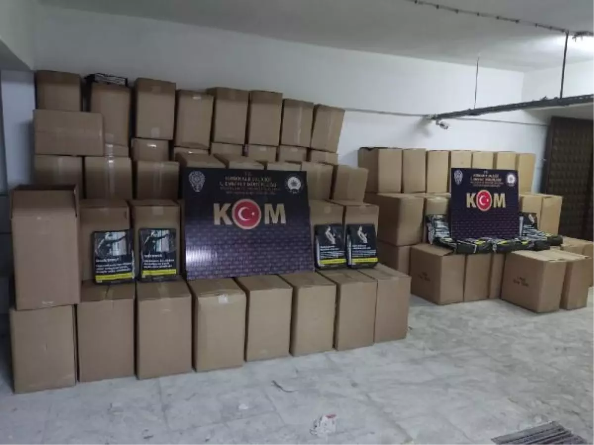 KIRIKKALE - Minibüste 1 ton 260 kilogram kaçak tütün ele geçirildi