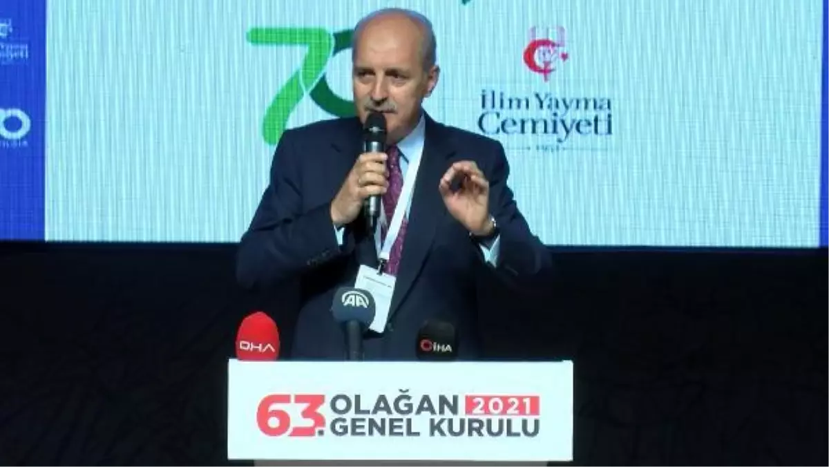 NUMAN KURTULMUŞ İLİM YAYMA CEMİYETİ\'NİN 63. OLAĞAN GENEL KURULU\'NA KATILDI