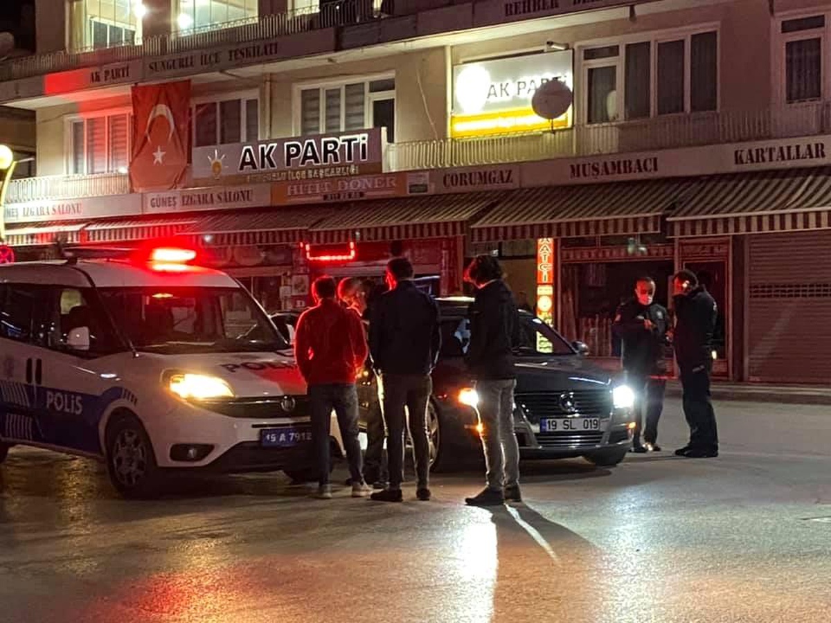 Sungurlu\'da asayiş ve güven uygulaması