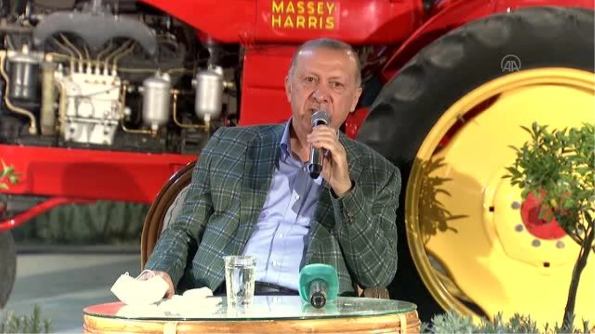 Son Dakika | Cumhurbaşkanı Erdoğan: "Her gün, gece 12\'lere kadar çalışırım, onun için dizi filmlere vaktim olmuyor"