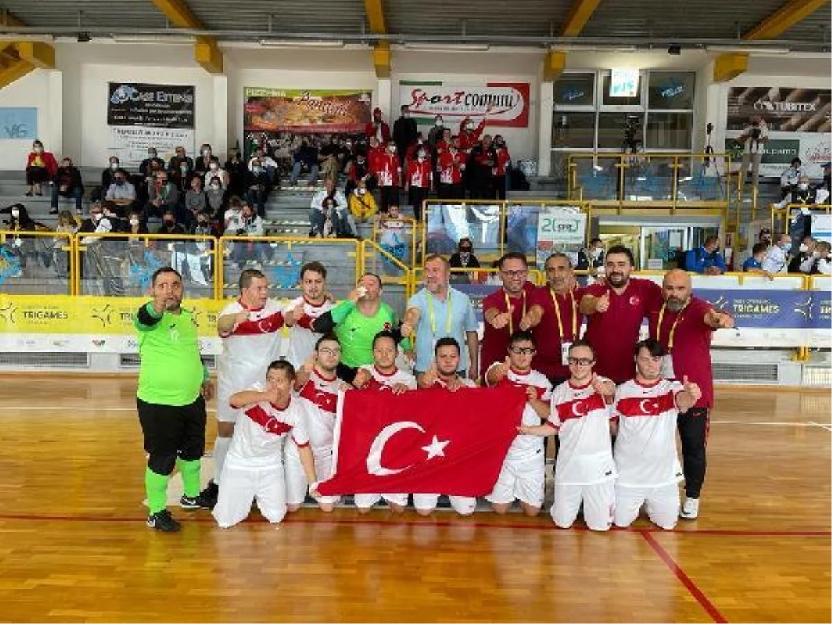 Down Sendromlular Futsal Milli Takımı, Avrupa Oyunları\'nda şampiyon