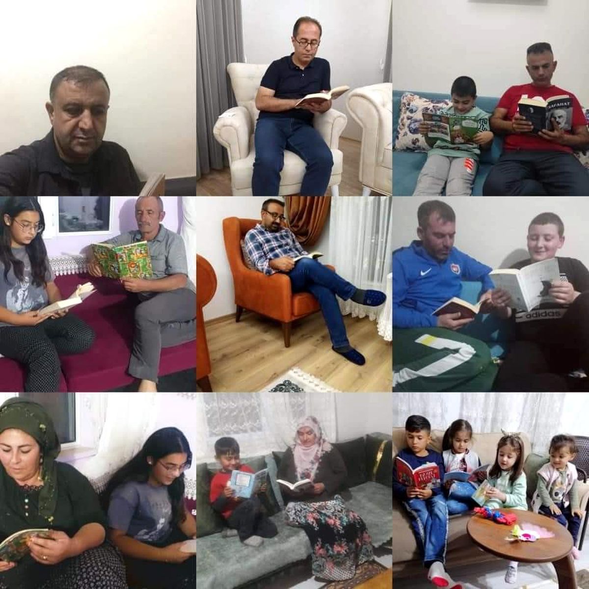 Tomarza\'da kitap okuma etkinliği düzenlendi