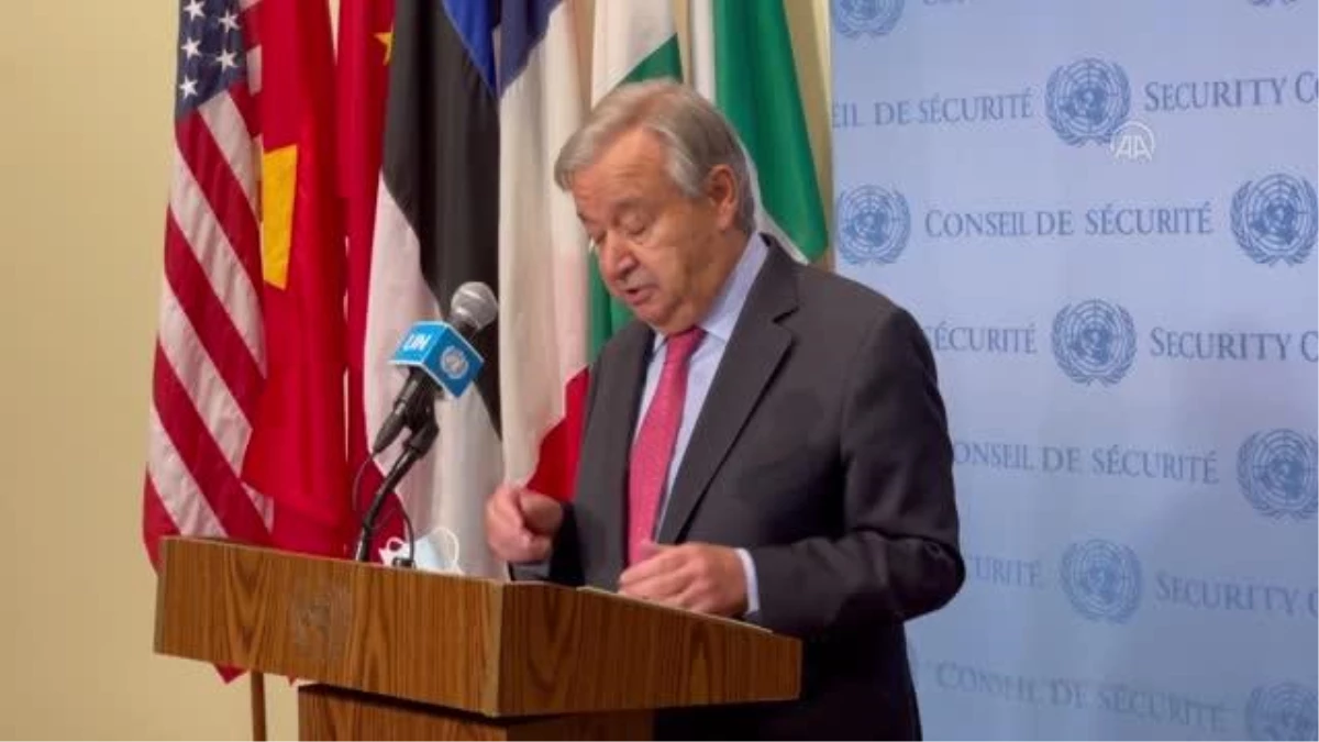 BM Genel Sekreteri Guterres: "Taliban, kadınlara verdiği sözleri tutmuyor"