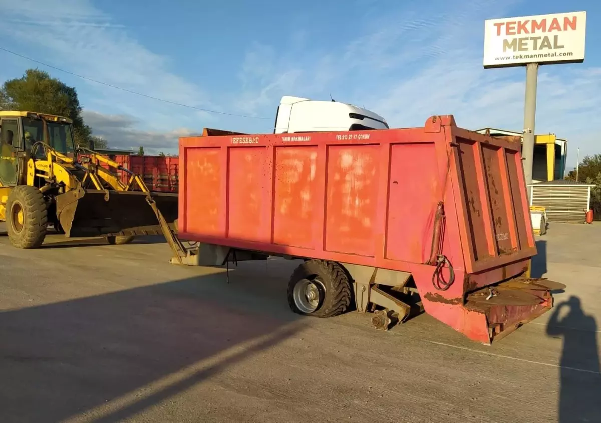 Çorum\'dan çalınan gübre makinası Merzifon\'da bulundu