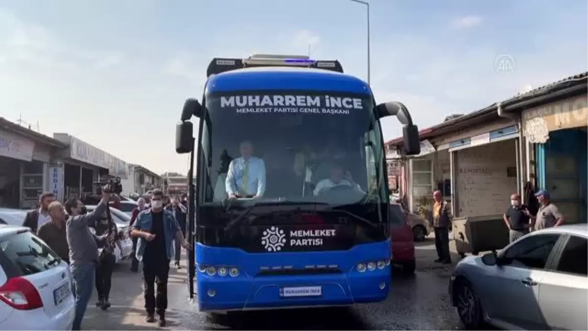 Memleket Partisi Genel Başkanı İnce\'nin ziyaretleri