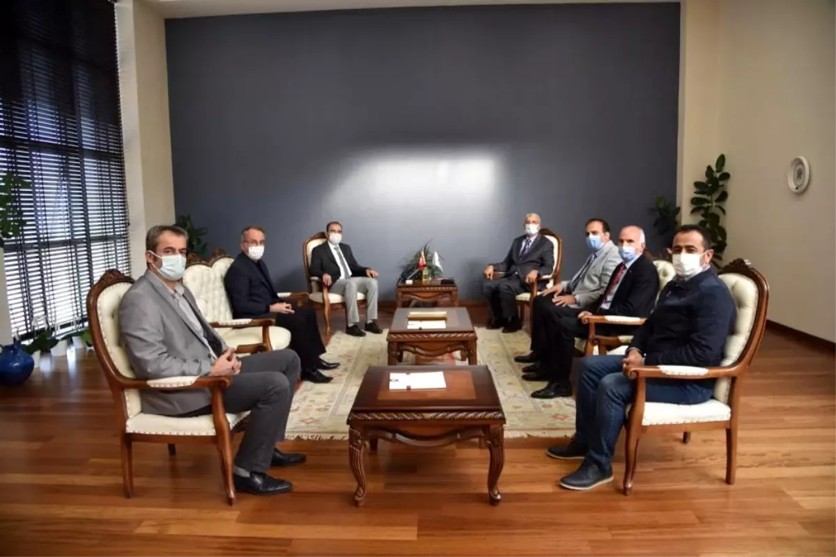 POMEM Müdürü Günbey, Rektör Beydemir\'e ziyaret