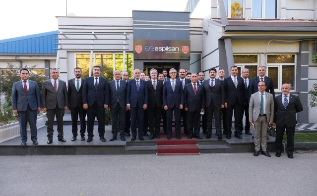 Savunma Sanayii Başkanı Demir'den, ASPİLSAN Enerji'ye ziyaret