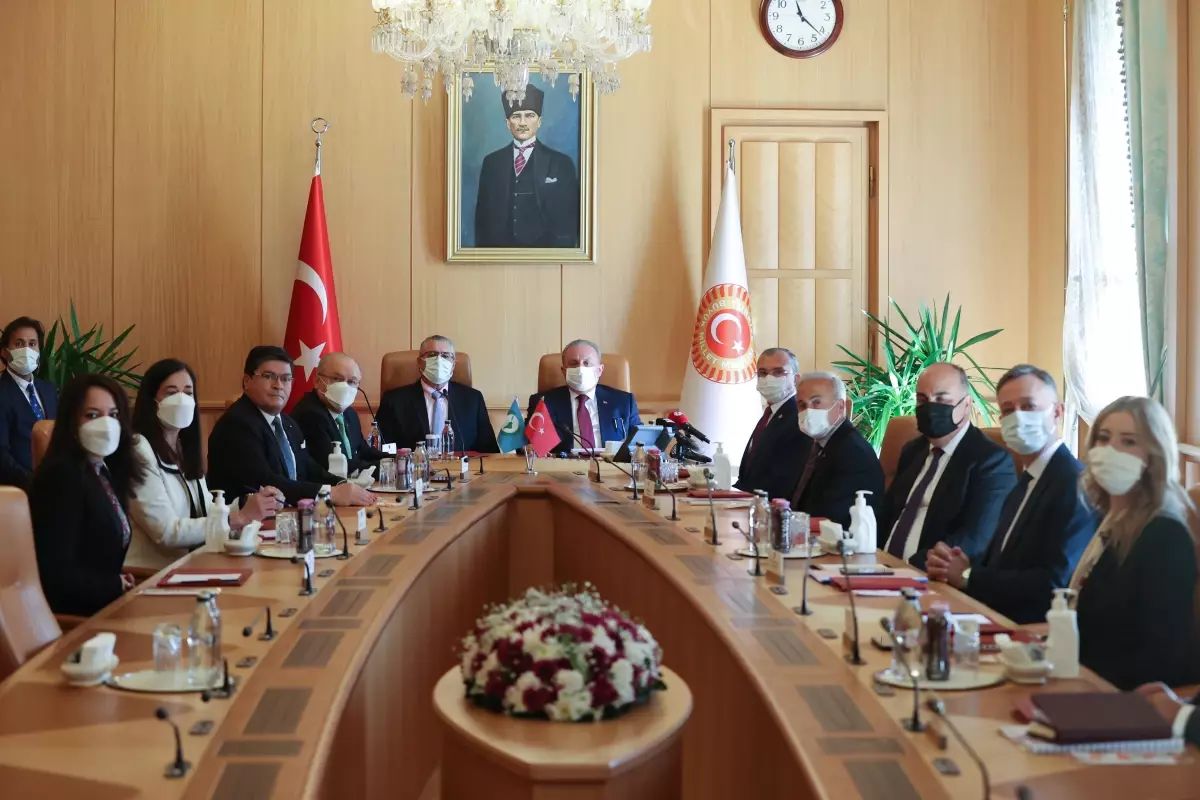 TBMM Başkanı Şentop, Parlatino Başkanı Soto ile görüştü - Detaylar (3)