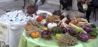 Yerel tohumlar, halk pazarında vatandaşlarla buluştu