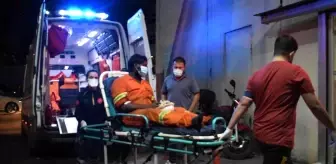 Yüzüne kimyasal madde sıçrayan gemi personeli yaralandı