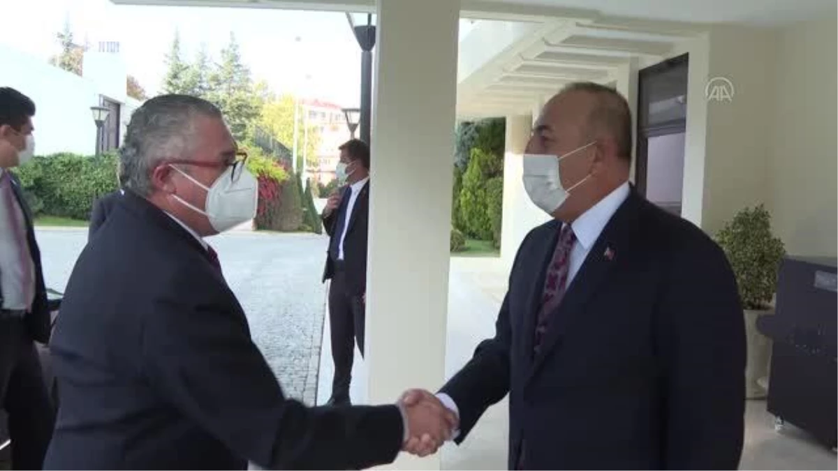 Bakan Çavuşoğlu, Parlatino Başkanı Soto ile görüştü