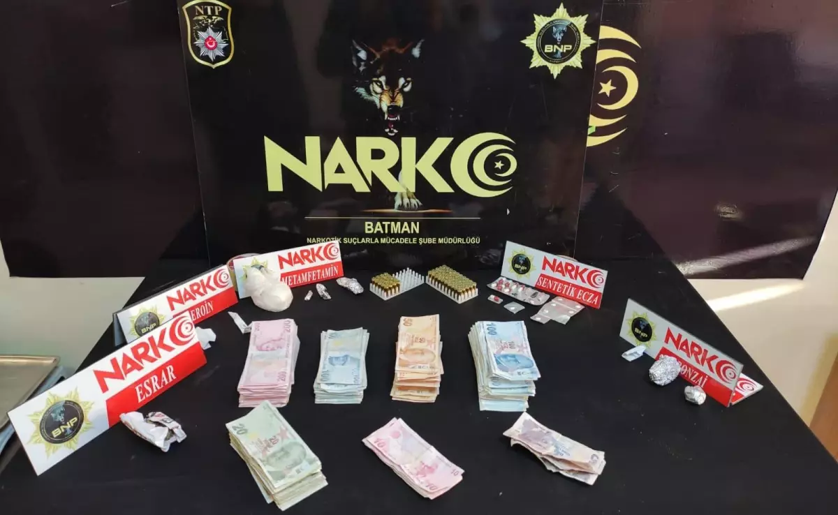 Son dakika haberi: Batman\'daki uyuşturucu operasyonunda 7 şüpheli tutuklandı