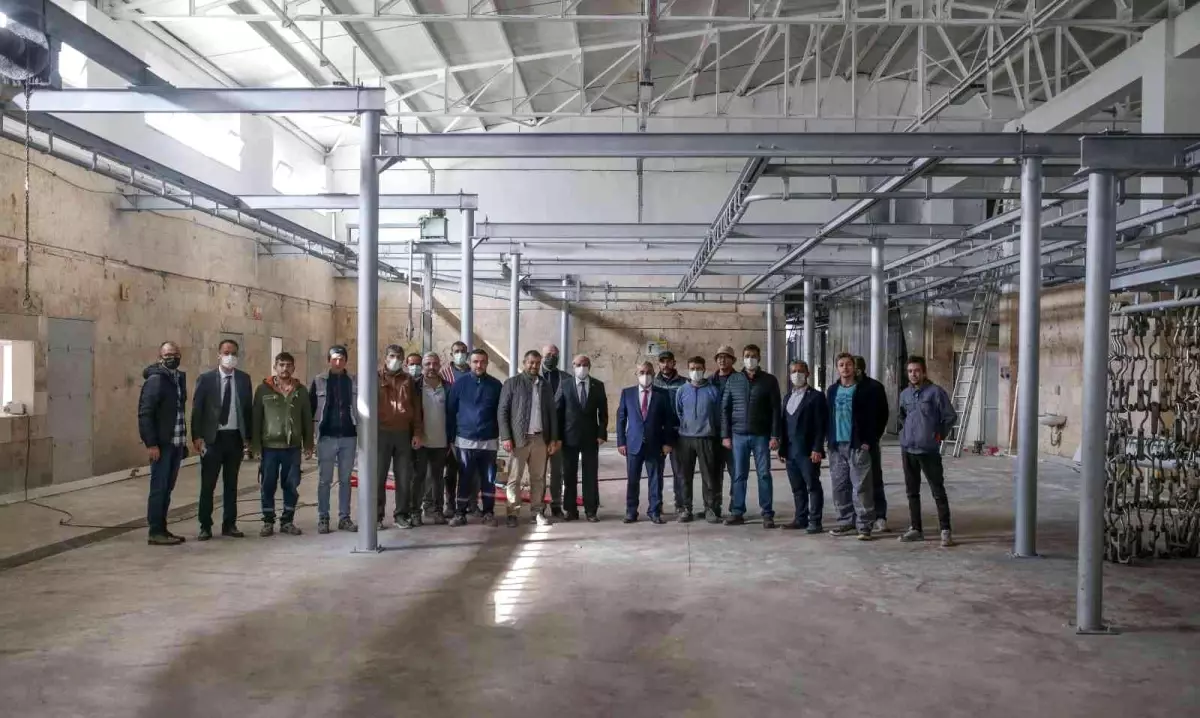 "Bölgenin en donanımlı mezbahanesi Kütahya\'da"