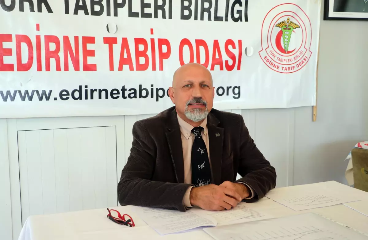 Edirne Tabip Odası Başkanı Prof. Dr. Altun\'dan "aşı olun" çağrısı