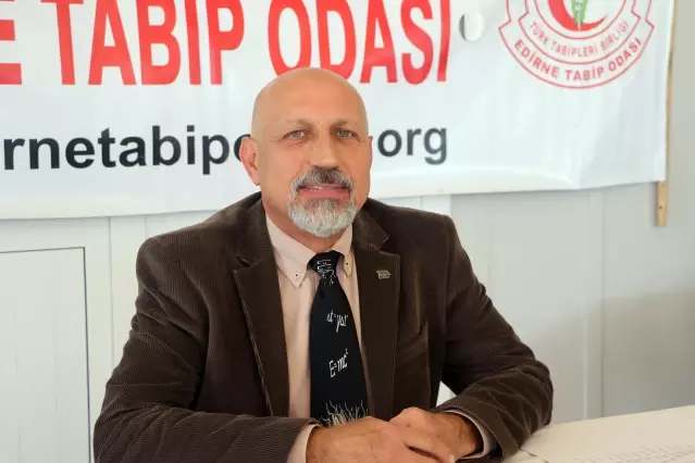 Edirne Tabip Odası Başkanı Prof. Dr. Altun'dan aşı olun çağrısı